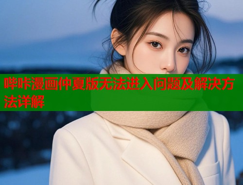 哔咔漫画仲夏版无法进入问题及解决方法详解  第1张