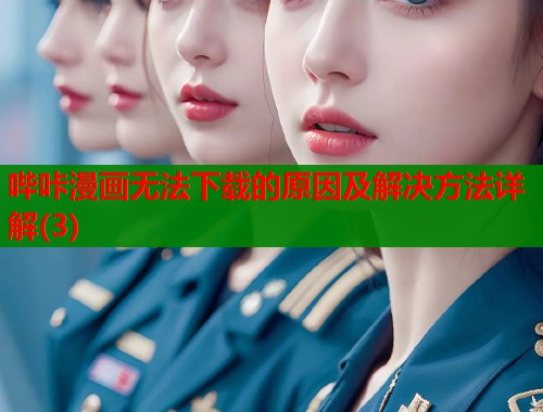 哔咔漫画无法下载的原因及解决方法详解(3)